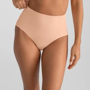 NWT in original packaging: HONEYLOVE CrossOver brief SMALL in blush